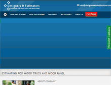 Tablet Screenshot of designersandestimators.com